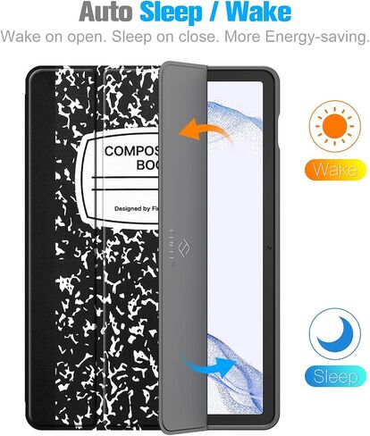 Fintie Slim Case for Samsung Galaxy Tab S8/Tab S7 11 Inch, Composition in Saudi Arabia