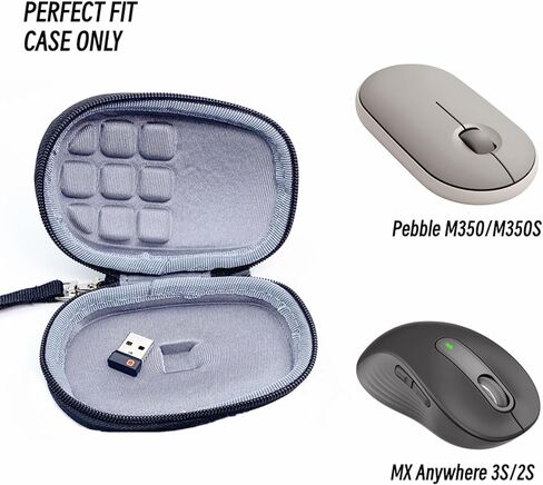 حافظة صلبة متوافقة مع Logitech MX Anywhere 3/Pepple، حافظة واقية متوافقة مع Anywhere 2s/2/1، أسود in Kuwait