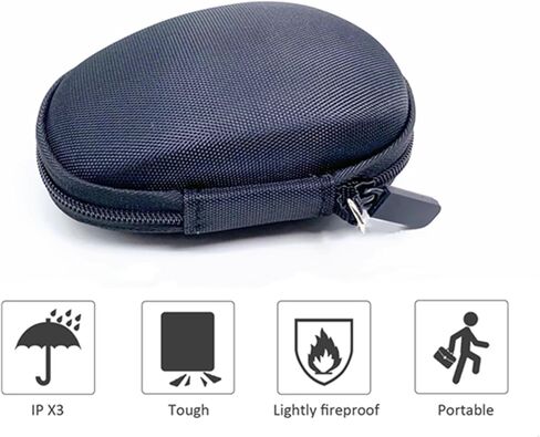 حافظة صلبة متوافقة مع Logitech MX Anywhere 3/Pepple، حافظة واقية متوافقة مع Anywhere 2s/2/1، أسود in Kuwait