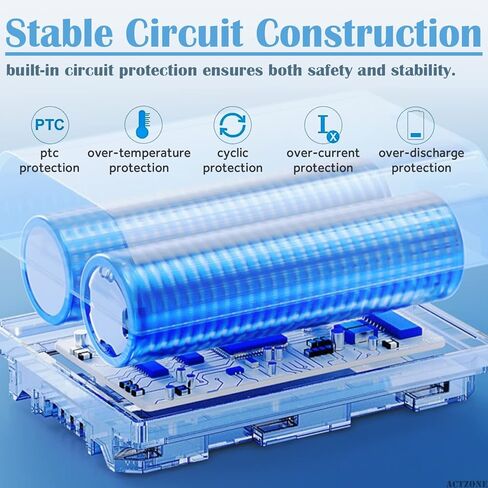 بطارية قابلة للشحن ActZone EN-EL25 لكاميرا Nikon Z50، Z 50، Z FC الرقمية بدون مرآة، متوافقة مع بطارية Nikon ENEL25 EN-EL25a 4241 in Kuwait
