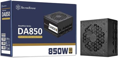 سيلفر ستون تكنولوجي DA750 ذهبي، ديكاثلون 80 بلس جولد 750 واط وحدة كاملة ايه تي اكس، DA750-G in Kuwait
