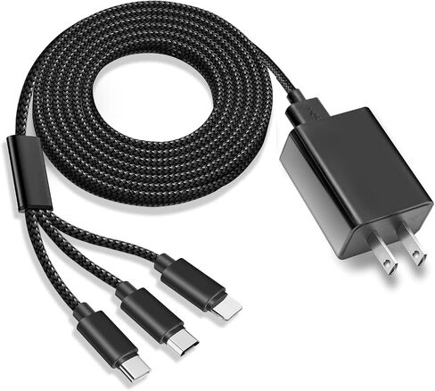Replacement Fast Charger Adapter For kindle Paperwhite 7-13, Oasis, E-Reader, Voyage, DX, Keyboard, Touch(2nd-11th Gen, Fire HD HDX,7 8 10 PLUS ＆ Kids Pro Kindle Colorsoft Power Charger USB Cable Cord in Kuwait