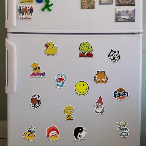 TUMAJI 302 PCS 90s Fashion Cartoon Stickers, Vinyl Waterproof Stickers Decals for Laptops, Bumpers, Skateboards, Water Bottles, Computers, Cell Phones, Teens，Adults in Saudi Arabia