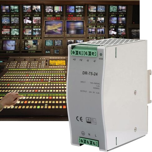 Din-Rail Power Supply DR-75-24 75W Single Output 24V Din-Rail Power Supply AC/DC Switching Power Supply for Lighting Equipment Industrial Control in Kuwait