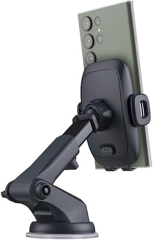 Encased Phone Holder Car Mount for Samsung Galaxy S23 Ultra / S23 Plus / S22 Ultra (Windshield and Dash Mountable) Compatible with Note 10 / 20 Ultra in Saudi Arabia