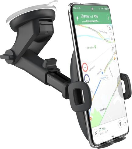 Encased Phone Holder Car Mount for Samsung Galaxy S23 Ultra / S23 Plus / S22 Ultra (Windshield and Dash Mountable) Compatible with Note 10 / 20 Ultra in Saudi Arabia