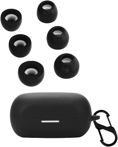 حافظة سماعات الأذن من إسفنج الذاكرة من TENNMAK متوافقة مع سماعات JBL Reflect Flow Pro + سماعات الأذن (نصائح وجراب) in Kuwait
