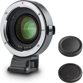 VILTROX EF-E5 Lens Adapter for Sony E Mount, OLED Display Auto Focus Lens Mount Ring Compatible with Canon EOS EF EF-S Lens to Sony E Mount a7r iv a7 iv a7 iii a7r iii a6500 in Kuwait