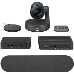 مجموعة مؤتمرات ميكروفون مكبر الصوت Rally Plus Solution 2 من Logitech 960-001225 - أسود (متجدد) in Kuwait