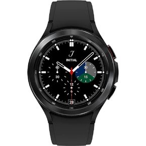 SAMSUNG Galaxy Watch 4 Classic R890 46mm Smartwatch GPS WiFi (الطراز الدولي) (أسود) (متجدد)
