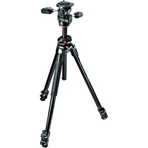 Manfrotto MT290DUA3US Dual Aluminum 3-Section Tripod ,Black in Saudi Arabia