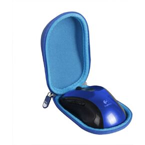 حقيبة سفر صلبة من Hermitshell للفأرة اللاسلكية Logitech M510 - حافظة فقط (أزرق) in Kuwait