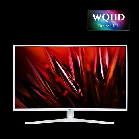 شاشة ألعاب Acer Nitro XZ396QU Pwmiipphx مقاس 38.5 بوصة 3000R منحنية VA WQHD 2560x1440 | AMD FreeSync Premium | ما يصل إلى 170 هرتز | 1 مللي ثانية VRB | DisplayHDR400 | 93% DCI-P3 | 2 × منفذ عرض 1.4 و2 × HDMI 2.0 in Saudi Arabia