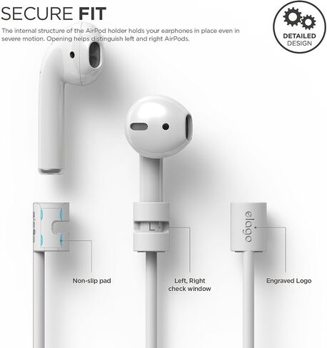 حزام Elago Airpod - أسود in Kuwait