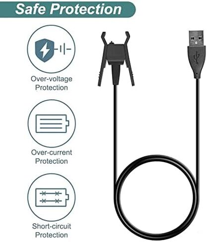 كيس سمارت شاحن بديل متوافق مع فيت بت التا من قطعتين، قاعدة شحن كيبل شحن USB بديلة لفيت بت التا (عبوتان، 1 متر/3.3 قدم) in Saudi Arabia