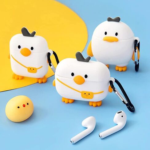 حافظة القرش اللطيفة لحافظات Airpods Pro/Pro 2 Gen 2023/2022/2019، غطاء رائع كرتوني ثلاثي الأبعاد مضحك Kawaii مع مجموعة تنظيف وسلسلة مفاتيح لجهاز Apple Airpod Pro الجيل الثاني/الأول للأولاد والبنات والأطفال في سن المراهقة، سمك القرش in Kuwait