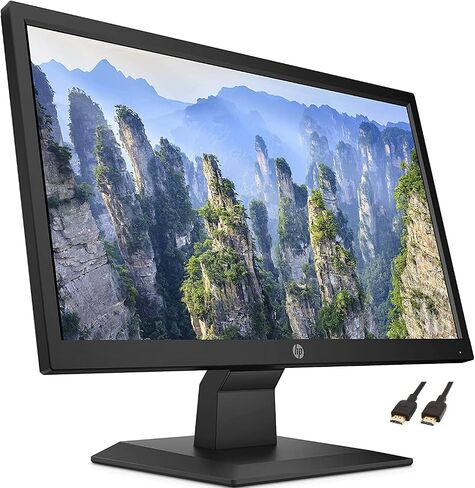 شاشة HP VH240 Series FHD: شاشة IPS مقاس 23.8 بوصة بدقة 1080 بكسل، ومكبرات صوت مدمجة، وتركيب VESA، وتعديل الإمالة للعرض المريح، وHDMI، وVGA، وصورة دوارة ومناظر طبيعية، و60 هرتز، وكابل TF-HDMI in Saudi Arabia