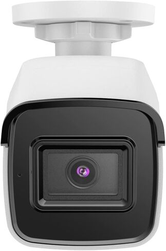 ANNKE 8MP UltraHD Outdoor Security IP Bullet PoE Camera, 4K PoE Cam with AI Human/Vehicle Detection, 4.0mm Lens, 100 FT EXIR 2.0 Night Vision, IP67 Weatherproof, Built-in Mic & SD Card Slot-White in Kuwait