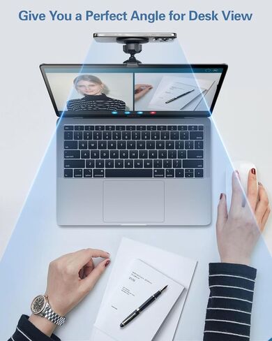 حامل كاميرا متواصل من pop-tech لشاشة الكمبيوتر المحمول MacBook Air Pro: حامل كاميرا ويب مغناطيسي للهاتف Magsafe iPhone 15 14 13 12 وحافظة Mag-Safe - حامل عرض مكتبي لنظام التشغيل iOS 16 Mac Notebook OS Ventura in Kuwait