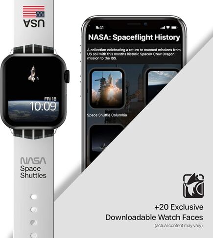 NASA Smartwatch Band – Officially Licensed, Compatible with Every Size & Series of Apple Watch (watch not included) in Kuwait