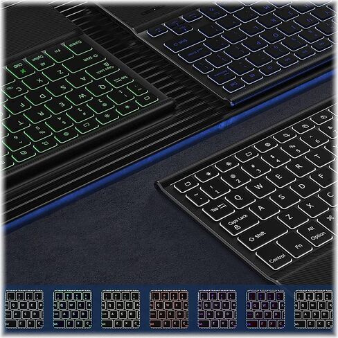 حافظة لوحة مفاتيح بلوتوث للحماية من SaharaCase مع لوحة ماوس لجهاز Apple iPad مقاس 10.9 بوصة (الجيل العاشر 2022) [ممتص للصدمات] مسند مدمج للحماية القوية ومضاد للانزلاق - أسود in Saudi Arabia