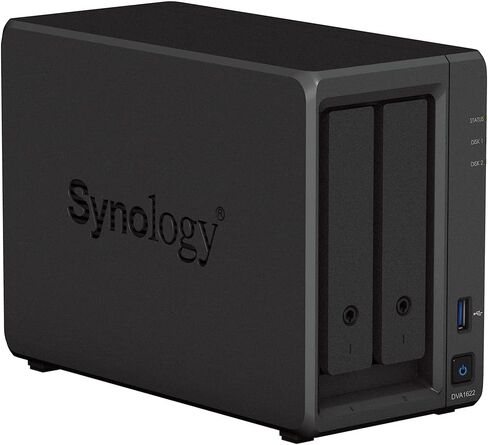 Synology 16 channel NVR Deep Learning Video Analytics DVA1622 with HDMI video output in Saudi Arabia