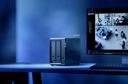 Synology 16 channel NVR Deep Learning Video Analytics DVA1622 with HDMI video output in Saudi Arabia