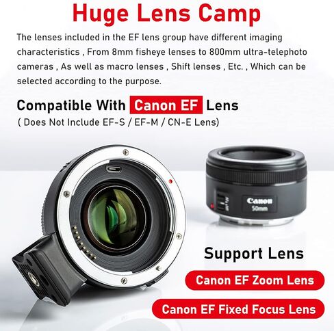 محول عدسة VILTROX EF-E5 لحامل Sony E، حلقة تثبيت عدسة التركيز التلقائي لشاشة OLED متوافقة مع عدسة Canon EOS EF EF-S إلى Sony E Mount a7r iv a7 iv a7 iii a7r iii a6500 in Kuwait