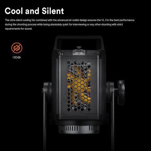 ضوء فيديو GODOX VL150 LED 150 وات 5600K Bowens Mount فيديو ضوء، CRI 96 TLCI 95 و0-100% خافتة، 6 مجموعات 16 قناة، جهاز راديو لاسلكي BD-04 Barn و4 مرشحات جل ملونة in Saudi Arabia