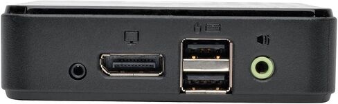 Tripp Lite 2-port طرف توصيل DisplayPort kvm مفتاح مع كابلات صوت ، محور & USB 3. 0 (b004-dpua2-k) 2-port in Kuwait