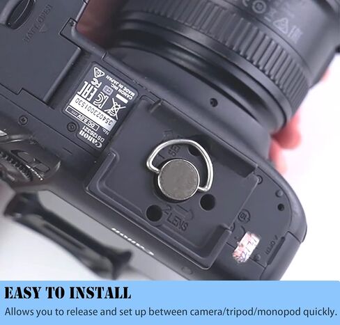 323 Quick Release Plate 1/4" Screw Tripod Camera Compatible for Manfrotto 200pl-14 RC2 Camera Tripod Ball Head 2PCS,Black in Kuwait