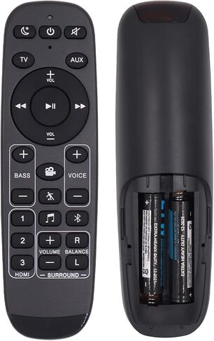 New Remote Control with Battery Replacement for Polk Audio Soundbar MagniFi 1, MagniFi 2, Magnifi Mini, Magnifi Mini AX, FR1 Home Theater Sound Bar System in Saudi Arabia