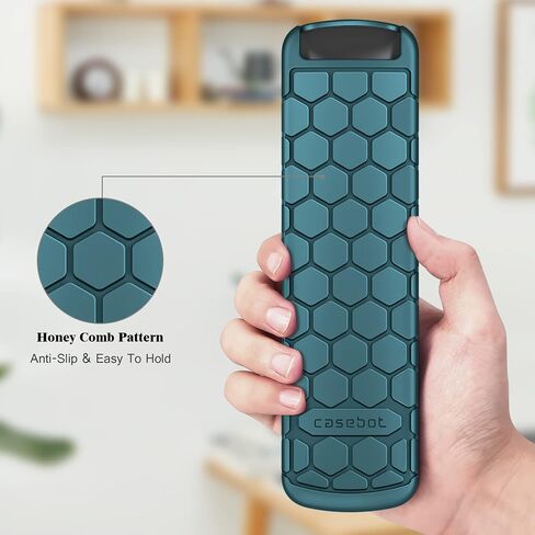 CaseBot Silicone Case for Alexa Voice Remote Pro (2022 Release), Green-Glow in Saudi Arabia