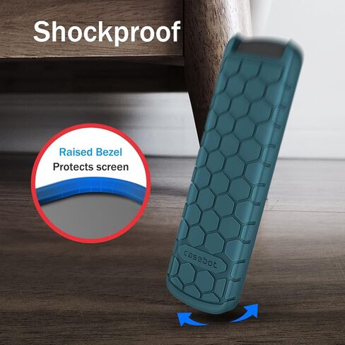 CaseBot Silicone Case for Alexa Voice Remote Pro (2022 Release), Green-Glow in Saudi Arabia