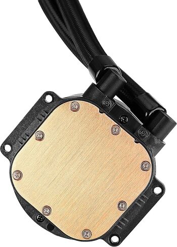 مبرد مياه لحالة الكمبيوتر - وضع Rise Mode RGB، 120 مم، AMD/Intel - أسود in Kuwait