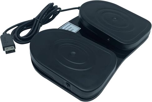 PCsensor القدم دواسة الكمبيوتر المزدوج مفتاح سفلي دواسة معدنية مخصصة هوتكي للتحكم في معدات المكاتب لعبة فيديو in Kuwait