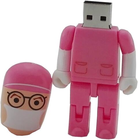 Aneew 16GB Green Hat Doctor Surgeon Robot USB Flash Drive Memory Stick Pendrive in Kuwait