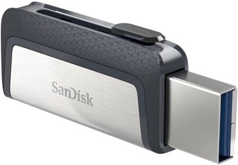 Sandisk Ultra Dual - USB Flash Drive - 64 GB - Gray in Saudi Arabia