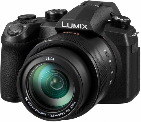 كاميرا باناسونيك LUMIX DC-FZ1000 II 20.1 ميجابكسل رقمية مع مجموعة عدسات Leica DC مقاس 25-400 مم f/2.8-4 مع فلاش بوينت زووم-ميني TTL R2، وبطاقة SD سعة 128 جيجابايت، وحقيبة، وبطارية إضافية، ومجموعة مرشح وملحقات in Kuwait