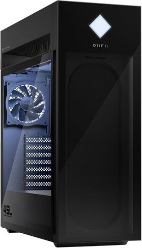 HP 45L ATX Case GT20-0230t PC (Pre-Installed 240mm AIO & 1000W PSU with Pre-Routed Cables for Easier Build, Pre-Installed Rear-Fan) OMEN Cryo Chamber, Sustainable and Tool-Less Design in Saudi Arabia