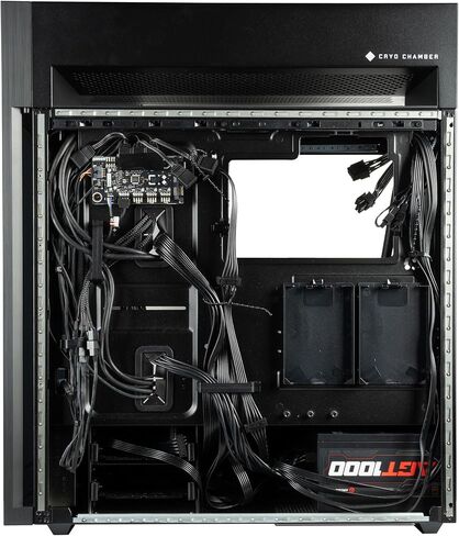 HP 45L ATX Case GT20-0230t PC (Pre-Installed 240mm AIO & 1000W PSU with Pre-Routed Cables for Easier Build, Pre-Installed Rear-Fan) OMEN Cryo Chamber, Sustainable and Tool-Less Design in Saudi Arabia