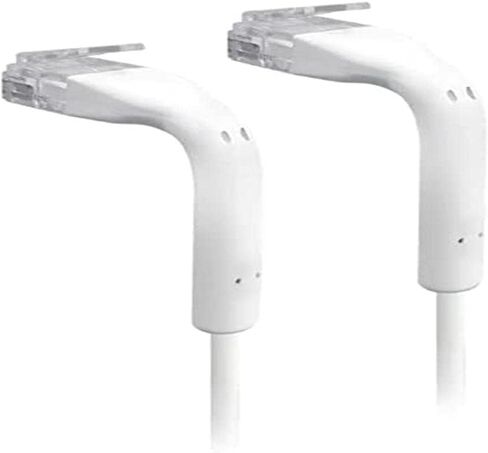 يوبيكويتي نيتوركس كابل شبكة U-CABLE-PATCH-RJ45 ابيض 0.2 متر كات 6 in Kuwait