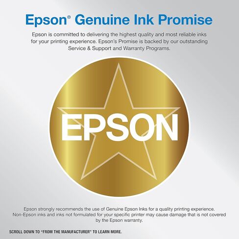 Epson EcoTank ET-3843 Wireless Color All-in-One Cartridge-Free Supertank Printer with Scanner, Copier, ADF and Ethernet-for The Ultimate Home Office, White in Saudi Arabia