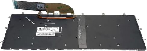 US Layout Keyboard with Backlit Replacement for DELL Inspiron 15 7000 15 7558 15 7568 XPS 15 9550 9560 9570 Precision 5510 m5510 5520 5530 NSK-LV0BW P55F P56F 0GDT9F GDT9F Black in Saudi Arabia