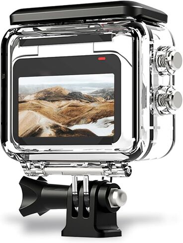 حافظة مضادة للماء لجهاز Insta360 Go3، غطاء حماية للغوص تحت الماء 40M/131FT مع ملحقات الدعامة in Kuwait