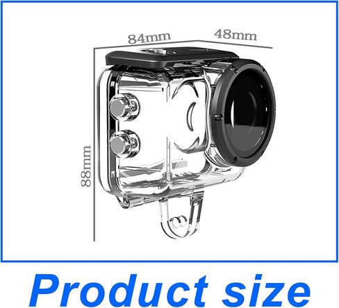 حافظة مضادة للماء لجهاز Insta360 Go3، غطاء حماية للغوص تحت الماء 40M/131FT مع ملحقات الدعامة in Kuwait