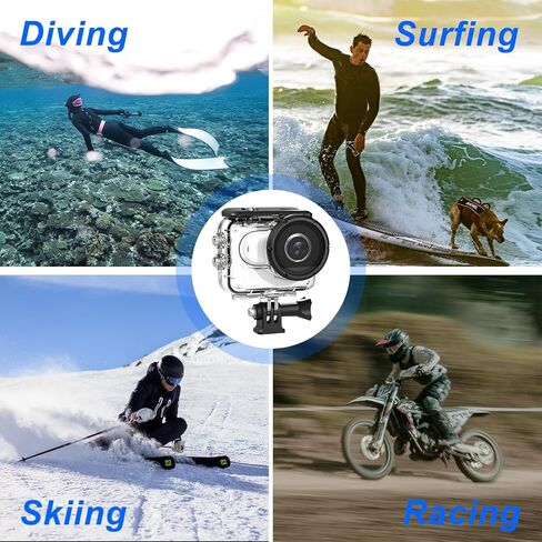 حافظة مضادة للماء لجهاز Insta360 Go3، غطاء حماية للغوص تحت الماء 40M/131FT مع ملحقات الدعامة in Kuwait