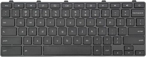 ANTWELON Replacement Laptop Keyboard No Backlight for Dell Chromebook 11 3100 5190 with Switch US Layout in Saudi Arabia