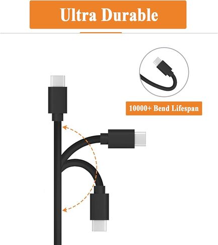 أسلاك شحن USB-C سريعة 9Ft 3A لجهاز Samsung Galaxy Tab A7 10.4 بوصة/ A7 Lite 8.7 بوصة/ A8 10.5 بوصة/S8/S7/S6/S6 Lite/S5e/S4، Tab A 10.1 بوصة 2019/8.0 بوصة 2017؛SM- كابلات شاحن X700/X200/ SM-T500/220/380/510/610/307 in Kuwait