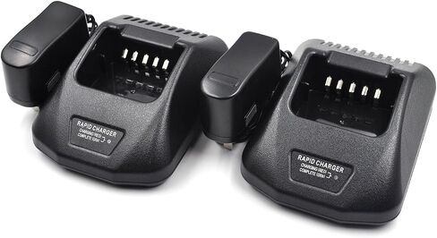 (2-Pack) KSC-25 Rapid Quick Charger for Kenwood Radios TK-2140 TK-3140 TK-2160 TK-3160 TK-2170 TK-3170 NX-220 NX-320 KNB-24L KNB-25A KNB-26N Battery in Saudi Arabia
